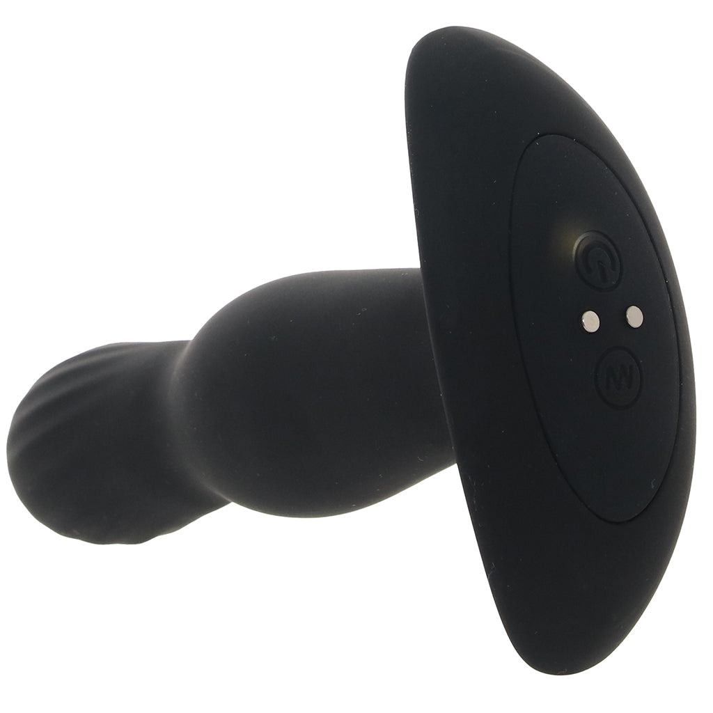 A-Play Expander 5.75 Inch Vibrating Plug in Black — Heaven Boutique Calgary 5