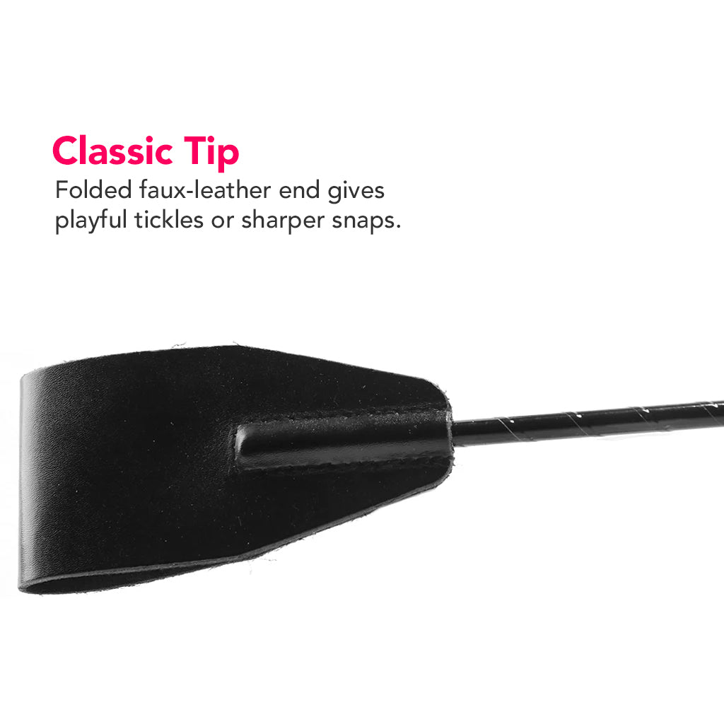 Classic Riding Crop in Black — view 2