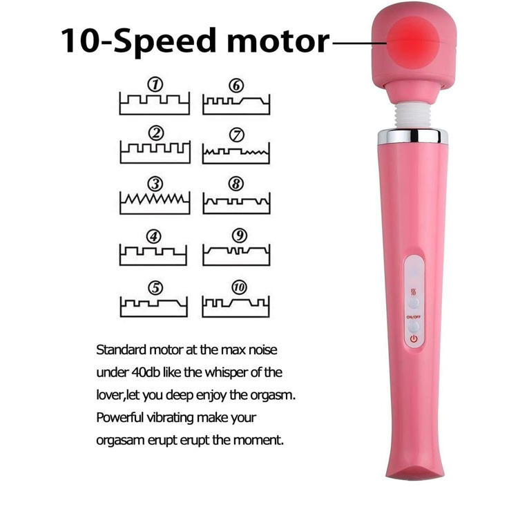 Ultra Powerful Magic Wand Massager in Pink — Heaven Boutique Winnipeg